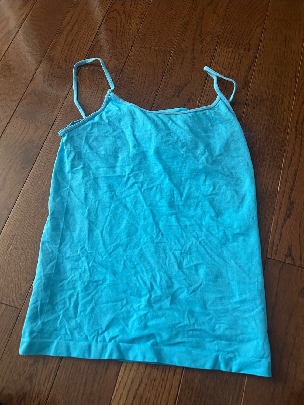 Silks by Phantom Turquoise Tank with Built in Bra - Excellent Condition